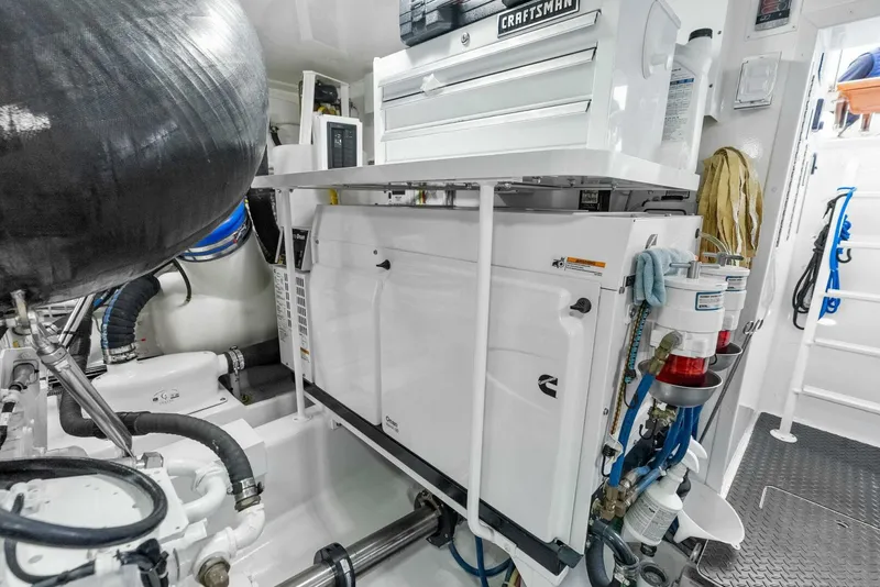 Slide: The Image of 2022 Viking 68 Enclosed Bridge- PIPE DREAM- Engine Room - 5922338