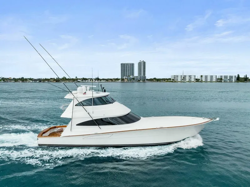 Slide: The Image of 2022 Viking 68 Enclosed Bridge- PIPE DREAM- Profile - 5922318