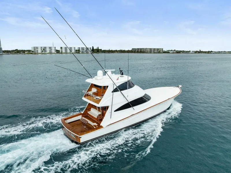 Slide: The Image of 2022 Viking 68 Enclosed Bridge- PIPE DREAM- Profile - 5922319