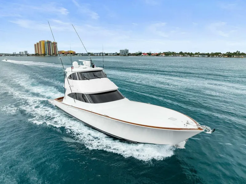 Slide: The Image of 2022 Viking 68 Enclosed Bridge- PIPE DREAM- Profile - 5922317