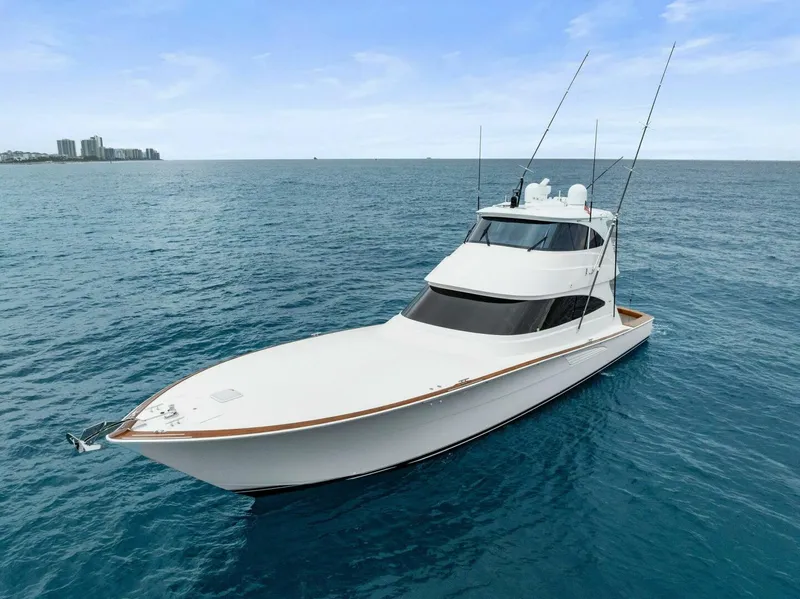 Slide: The Image of 2022 Viking 68 Enclosed Bridge- PIPE DREAM- Profile - 5922309