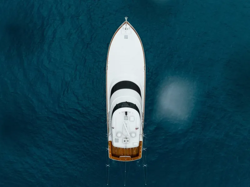 Slide: The Image of 2022 Viking 68 Enclosed Bridge- PIPE DREAM- Aerial - 5922312