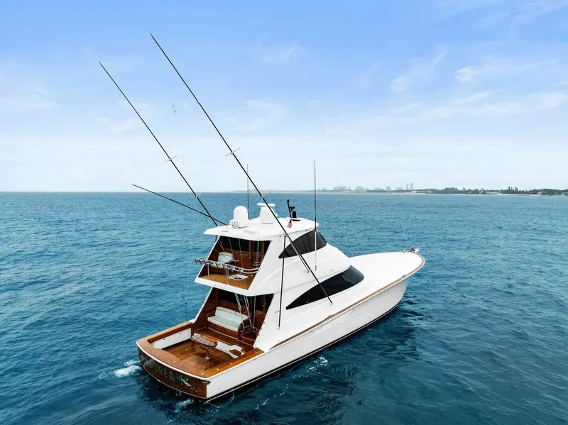 Slide: The Image of 2022 Viking 68 Enclosed Bridge- PIPE DREAM- Transom - 5922305