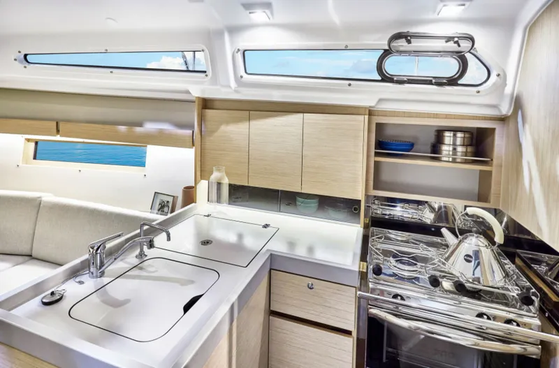 Slide: The Image of Beneteau Oceanis 34.1 Swing Keel Galley - 5850051