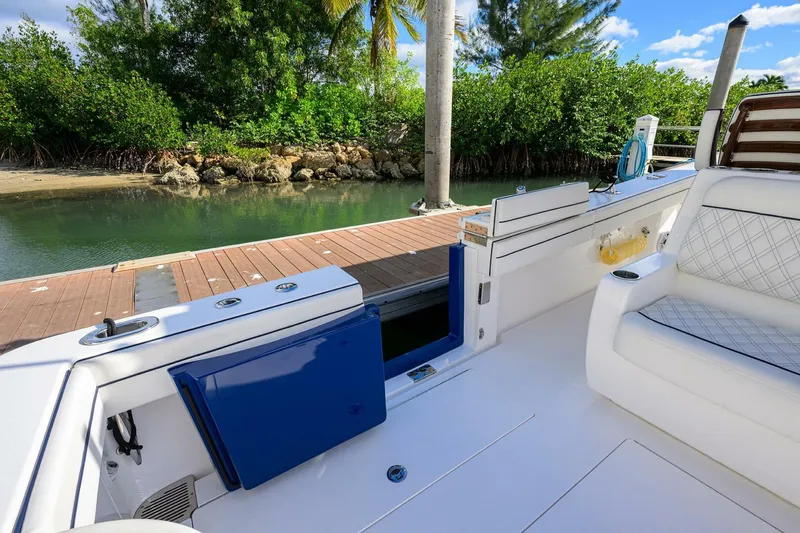 Slide: The Image of Valhalla 41 - Fishability - Exterior Photo 2025 Valhalla V41 Center Console - Fishability - 5852033