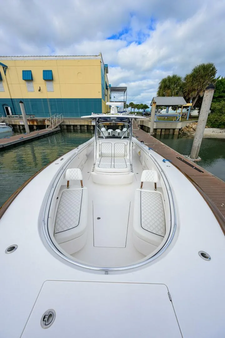 Slide: The Image of Valhalla 41 - Fishability -Foward Seating 2025 Valhalla V41 Center Console - Fishability - 5852062