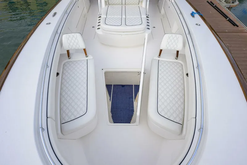Slide: The Image of Valhalla 41 - Fishability -Foward Seating 2025 Valhalla V41 Center Console - Fishability - 5852069
