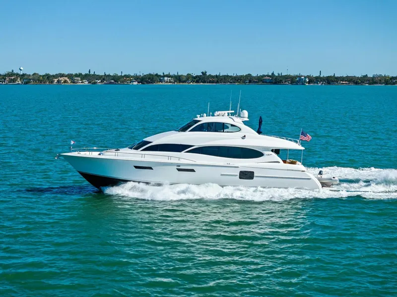 Slide: The Image of 2005 Lazzara Yachts 80 'Summerwind' - Profile - 5856212