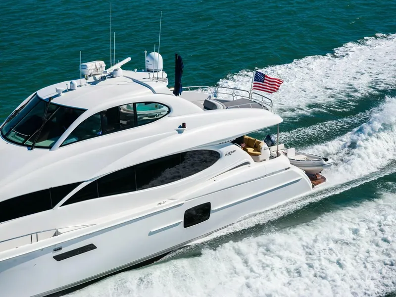 Slide: The Image of 2005 Lazzara Yachts 80 'Summerwind' - Profile - 5856216