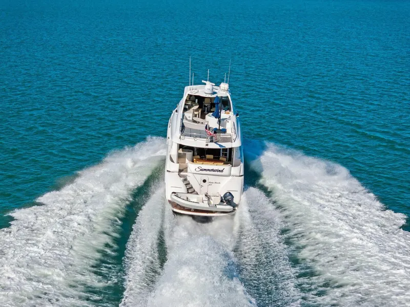 Slide: The Image of 2005 Lazzara Yachts 80 'Summerwind' - Profile - 5856215