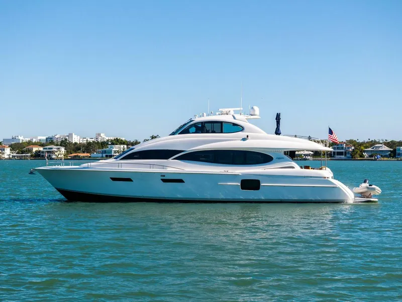 Slide: The Image of 2005 Lazzara Yachts 80 'Summerwind' - Profile - 5856231