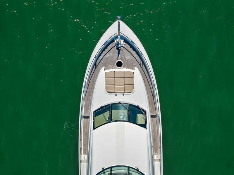Slide: The Image of 2005 Lazzara Yachts 80 'Summerwind' - Profile Aerial - 5856221