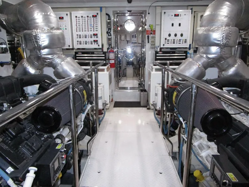 Slide: The Image of Engine Room Looking Aft - 5861775