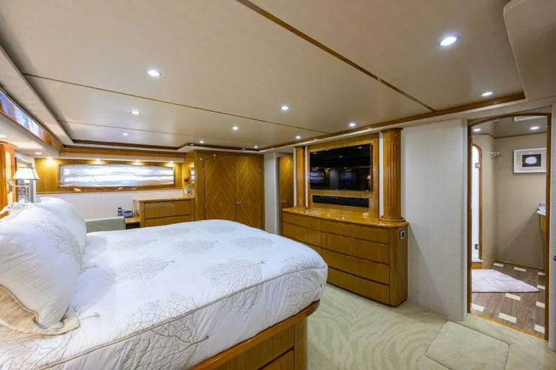 Slide: The Image of Viking 82 BLU FROG - Master Stateroom 2013 Viking 82 Convertible BLU FROG - 5855687