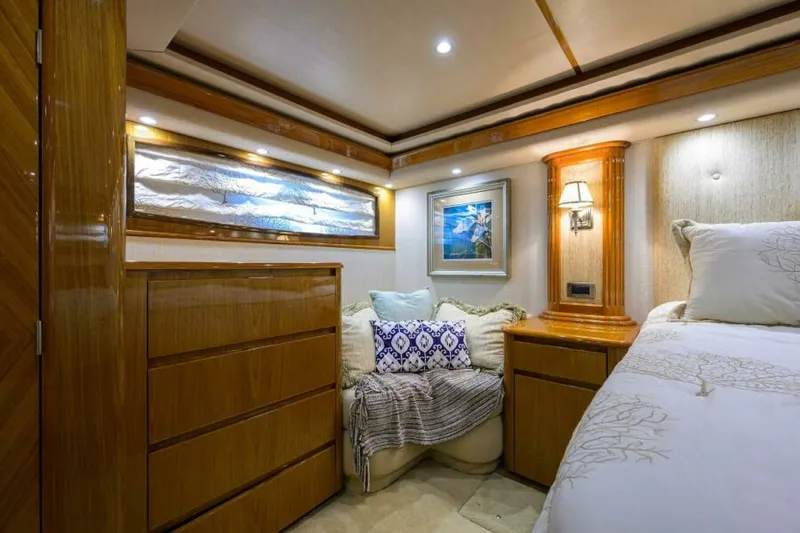 Slide: The Image of Viking 82 BLU FROG - Master Stateroom 2013 Viking 82 Convertible BLU FROG - 5855689