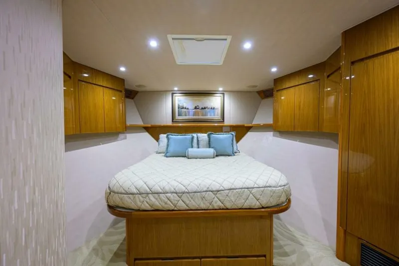 Slide: The Image of Viking 82 BLU FROG - Forward Stateroom 2013 Viking 82 Convertible BLU FROG - 5855693