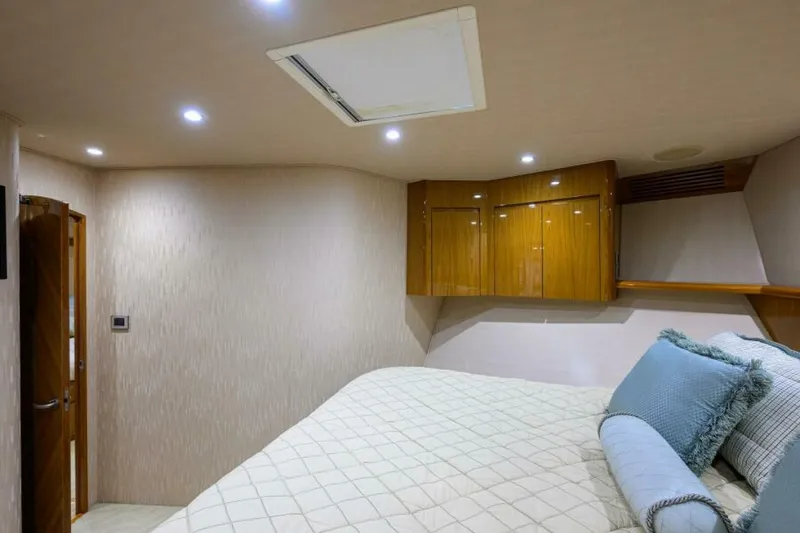 Slide: The Image of Viking 82 BLU FROG - Forward Stateroom 2013 Viking 82 Convertible BLU FROG - 5855694