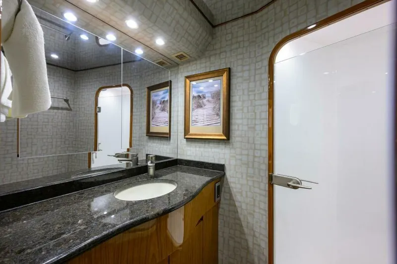 Slide: The Image of Viking 82 BLU FROG - Forward Head 2013 Viking 82 Convertible BLU FROG - 5855696