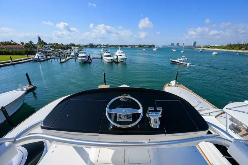Slide: The Image of Viking 82 BLU FROG - Tower Station 2013 Viking 82 Convertible BLU FROG - 5855717