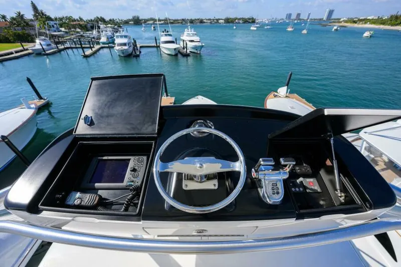 Slide: The Image of Viking 82 BLU FROG - Tower Station 2013 Viking 82 Convertible BLU FROG - 5855718