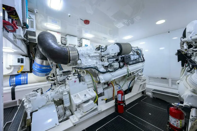 Slide: The Image of Viking 82 BLU FROG - Engine Room 2013 Viking 82 Convertible BLU FROG - 5855726