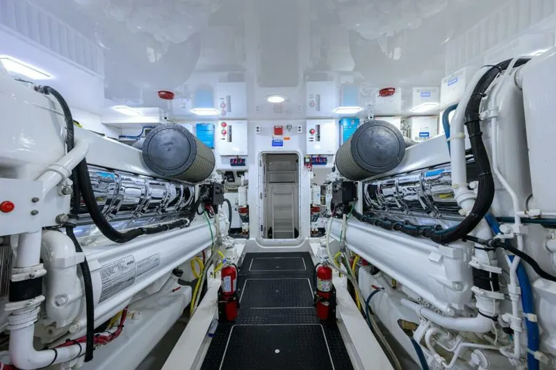 Slide: The Image of Viking 82 BLU FROG - Engine Room 2013 Viking 82 Convertible BLU FROG - 5855727