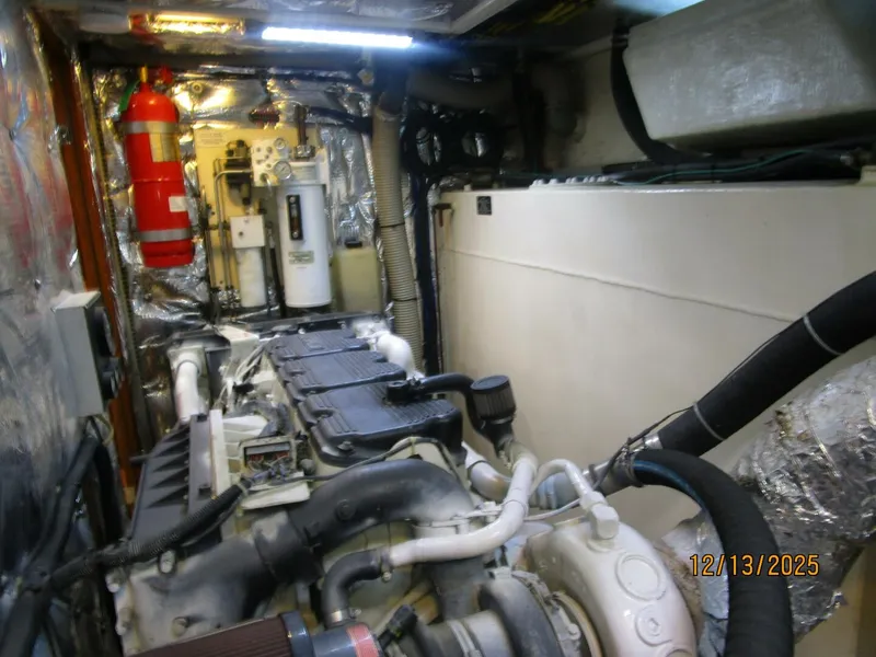 Slide: The Image of 60' Jefferson starboard engine room forward - 5856696