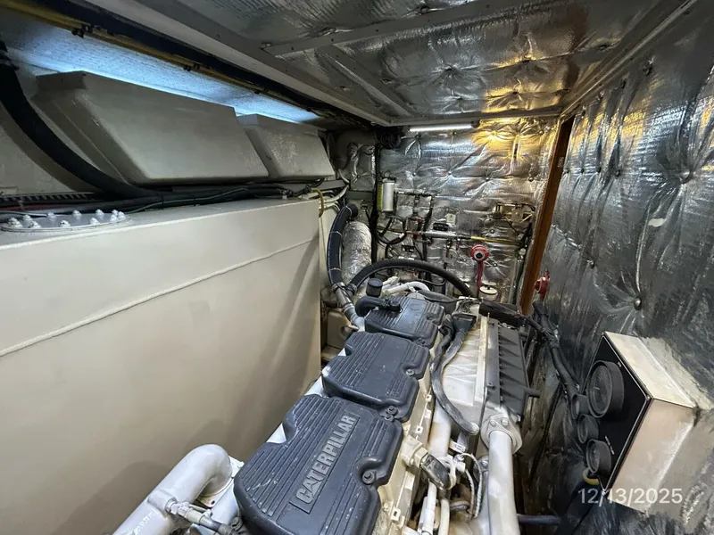 Slide: The Image of 60' Jefferson starboard engine room aft - 5856694