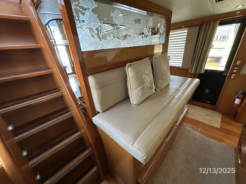Slide: The Image of 60' Jefferson pilothouse helm benchseat1 - 5856662