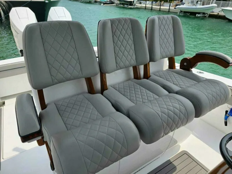 Slide: The Image of Valhalla 33 JUST ONE MORE - Exterior Helm Seating 2023 Valhalla 33 JUST ONE MORE - 7654490