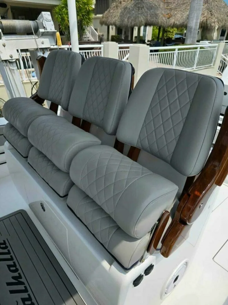 Slide: The Image of Valhalla 33 JUST ONE MORE - Exterior Helm Seating 2023 Valhalla 33 JUST ONE MORE - 7654489