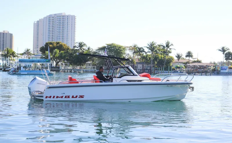 Slide: The Image of Nimbus T8 - Starboard Profile 2022 26' Nimbus T8 - 5900189