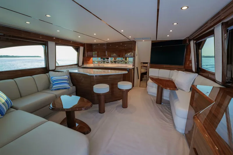 Slide: The Image of Viking 54 - Salty Dog -Galley & Dinette 2023 Viking 54 Convertible - Salty Dog - 5861176