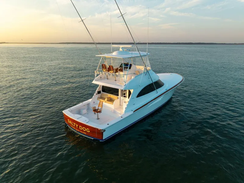 Slide: The Image of Viking 54 - Salty Dog -Aft Starboard Profile 2023 Viking 54 Convertible - Salty Dog - 5861087