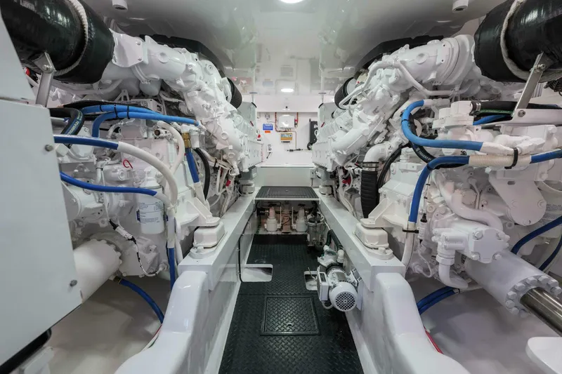 Slide: The Image of Viking 54 - Salty Dog -Engine Room 2023 Viking 54 Convertible - Salty Dog - 5861357