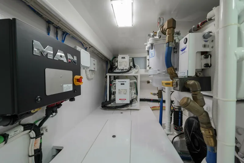 Slide: The Image of Viking 54 - Salty Dog -Engine Room 2023 Viking 54 Convertible - Salty Dog - 5861384