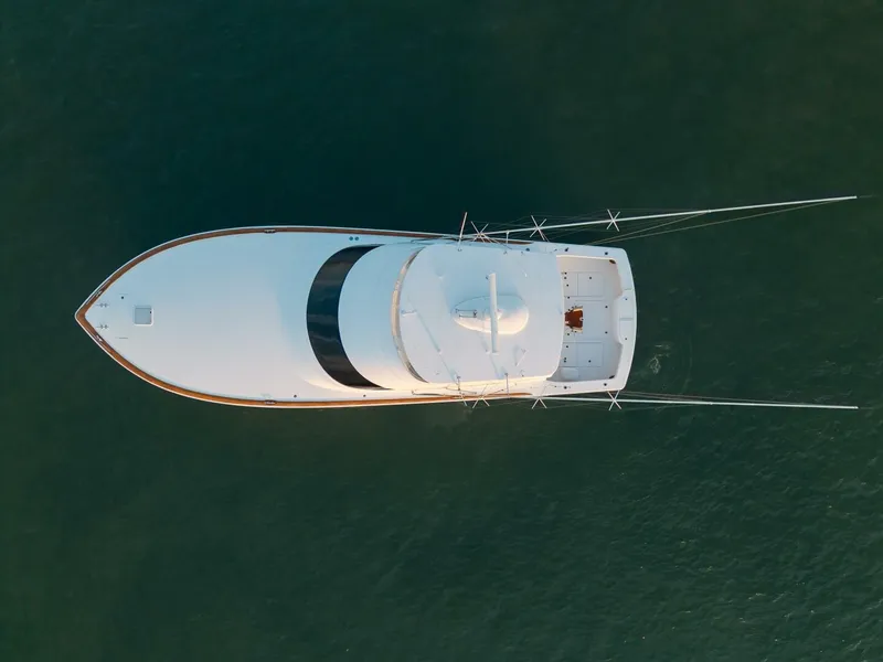 Slide: The Image of Viking 54 - Salty Dog -Aerial Profile 2023 Viking 54 Convertible - Salty Dog - 5861094