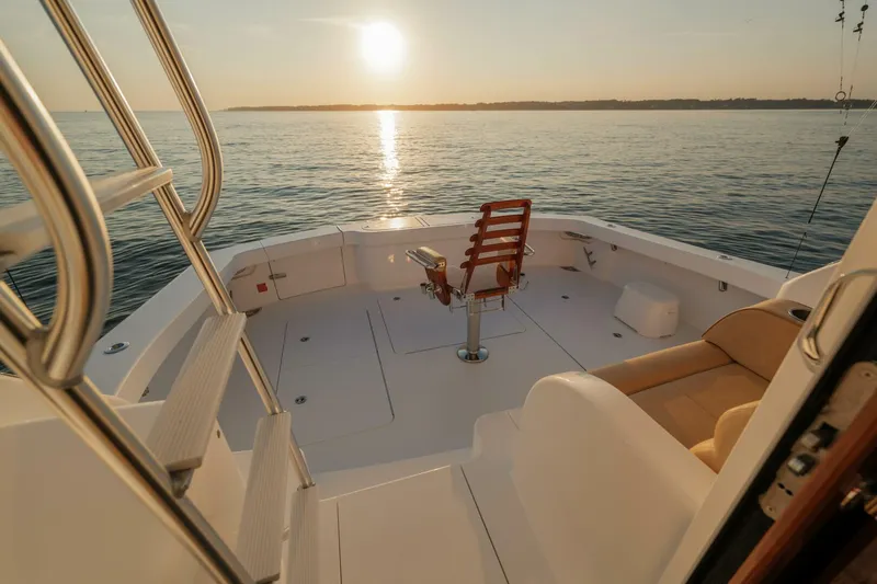 Slide: The Image of Viking 54 - Salty Dog -Cockpit View From Mezzanine  2023 Viking 54 Convertible - Salty Dog - 5861098