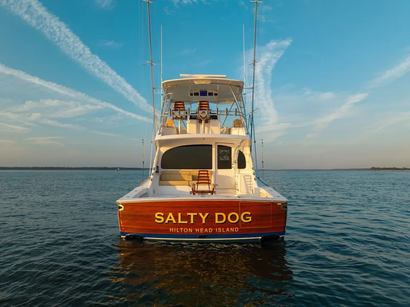 Slide: The Image of Viking 54 - Salty Dog -Aft Profile 2023 Viking 54 Convertible - Salty Dog - 5861086