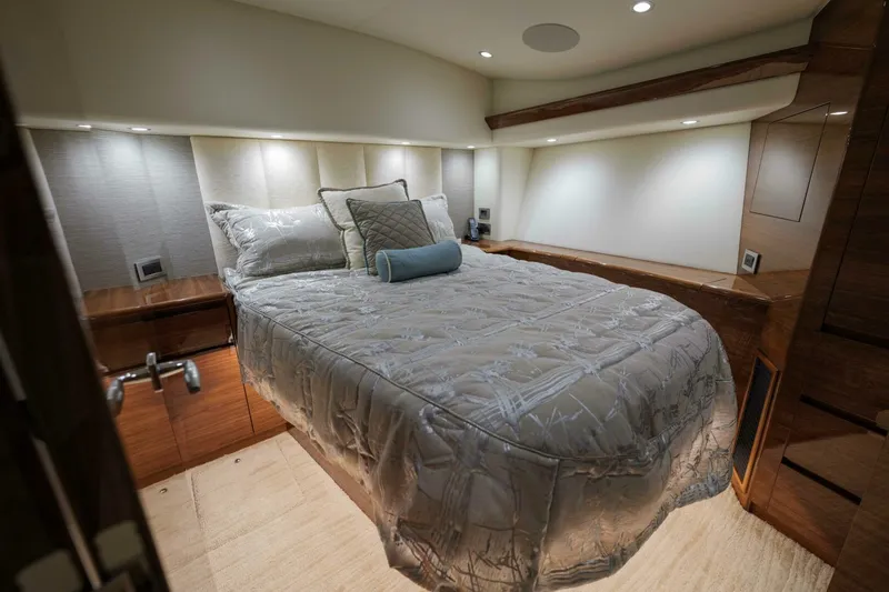 Slide: The Image of Viking 54 - Salty Dog -Master Stateroom 2023 Viking 54 Convertible - Salty Dog - 5861245