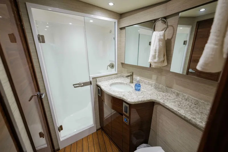 Slide: The Image of Viking 54 - Salty Dog -Forward Head 2023 Viking 54 Convertible - Salty Dog - 5861313