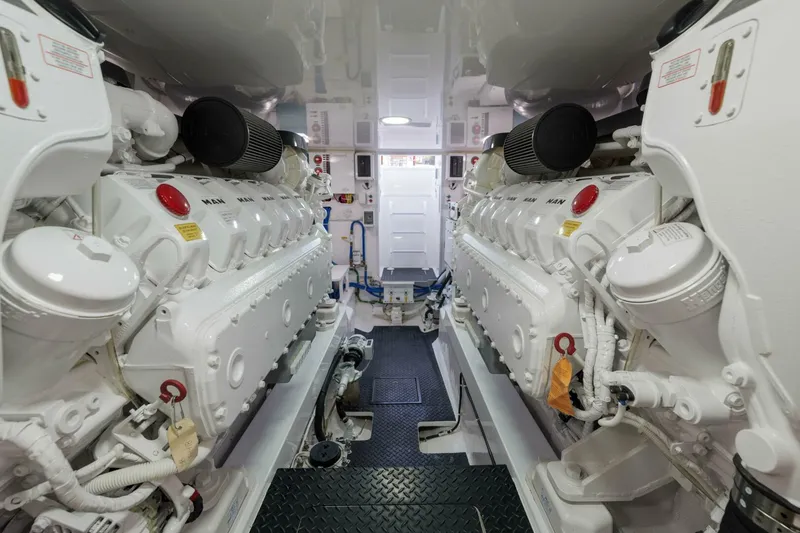 Slide: The Image of Viking 54 - Salty Dog -Engine Room 2023 Viking 54 Convertible - Salty Dog - 5861400