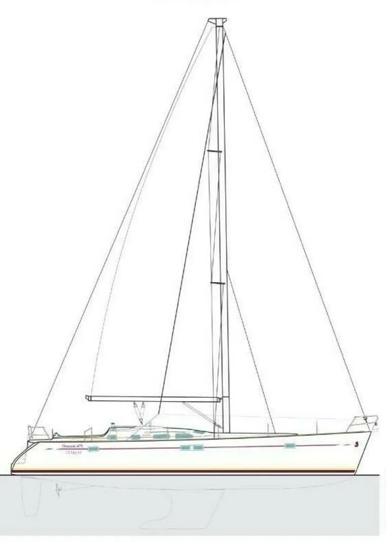 Slide: The Image of Beneteau Oceanis 473 2003 - 5862247