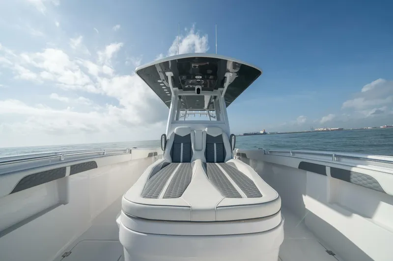 Slide: The Image of 2024 Invincible 33 Catamaran- KUHL BREEZE- Bow Seating - 5862489