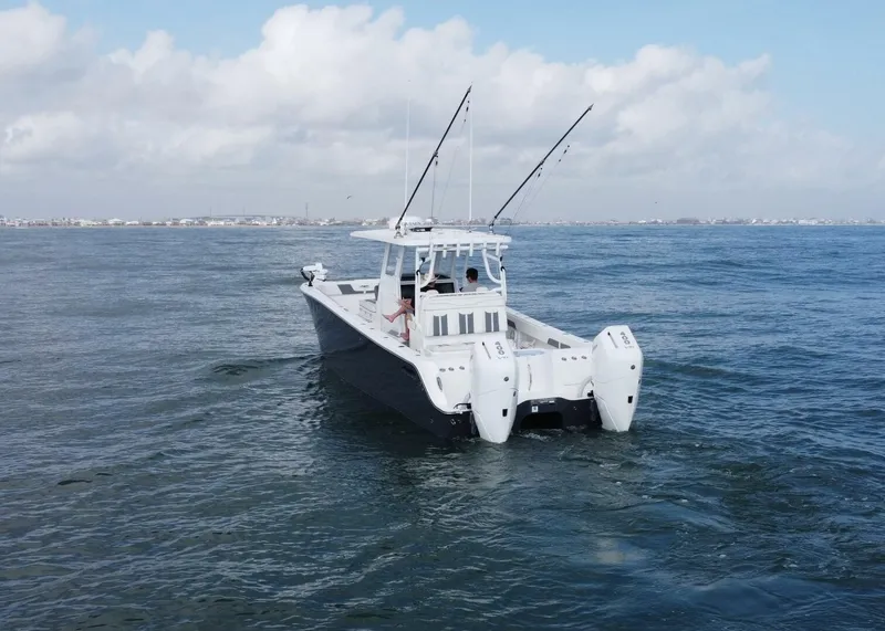 Slide: The Image of 2024 Invincible 33 Catamaran- KUHL BREEZE- Transom - 5862470