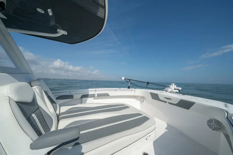Slide: The Image of 2024 Invincible 33 Catamaran- KUHL BREEZE- Bow Seating - 5862487