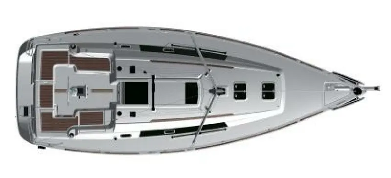 Slide: The Image of Beneteau Oceanis 34 Deck Layout - 5870762