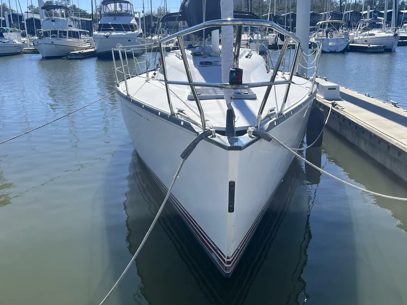 Slide: The Image of 1999 C&C 110 Bow with recessed roller furling - 5882430