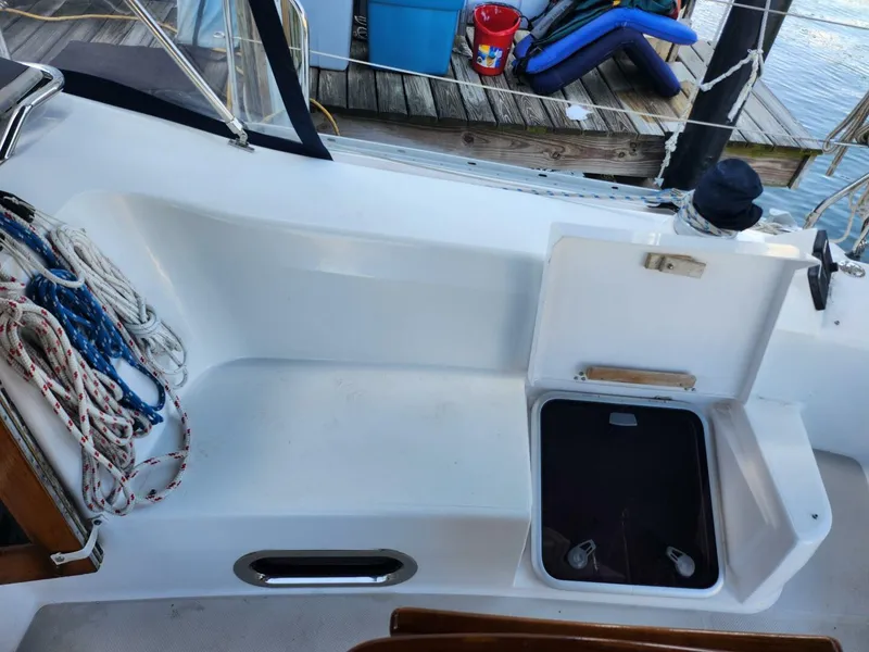 Slide: The Image of Galley looking into main salon 35' Catalina 355, Island Time II - 5875265