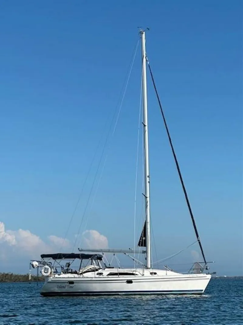 Slide: The Image of At Anchor 35' Catalina 355, Island Time II - 5875252